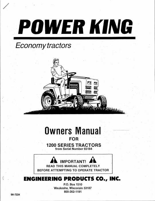 Owners   Service Manuals